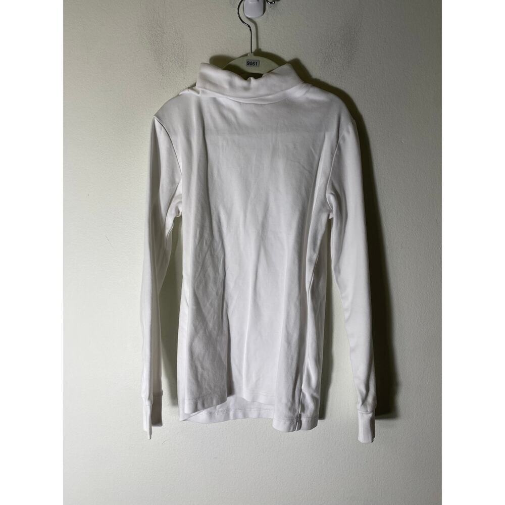 Lands End White Turtleneck Size YL 10 12
